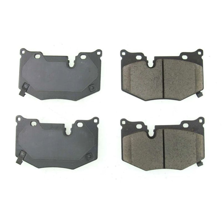 Power Stop 2020 Chevrolet Corvette Rear Z16 Evolution Ceramic Brake Pads - Bull Strap