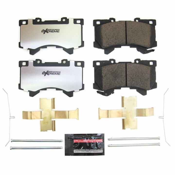 Power Stop 2022 Lexus LX600 Front Z36 Truck & Tow Brake Pads w/Hardware - Bull Strap