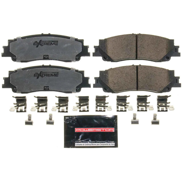 Power Stop 2022 Lexus LX600 Rear Z36 Truck & Tow Brake Pads w/Hardware - Bull Strap