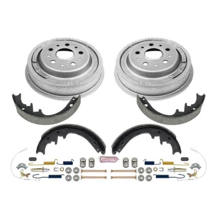 Power Stop 62-68 Ford Fairlane Rear Autospecialty Drum Kit - Bull Strap