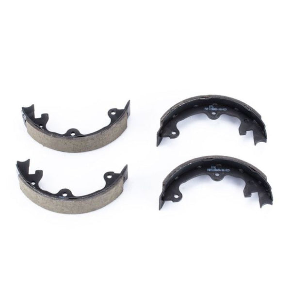 Power Stop 65-82 Chevrolet Corvette Rear Autospecialty Parking Brake Shoes - Bull Strap