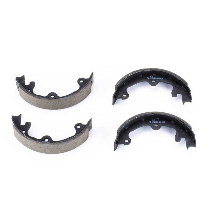 Power Stop 65-82 Chevrolet Corvette Rear Autospecialty Parking Brake Shoes - Bull Strap