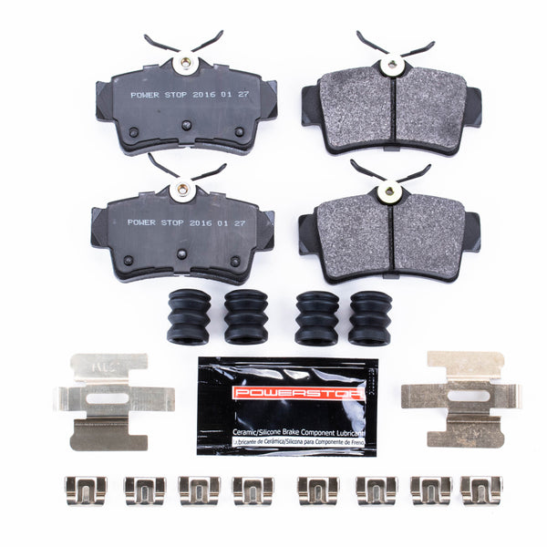 Power Stop 94-01 Ford Mustang Rear Track Day Brake Pads - Bull Strap