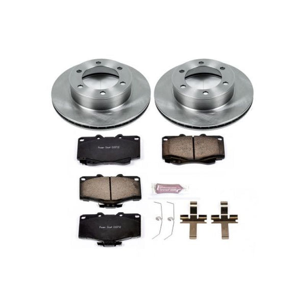 Power Stop 95-02 Toyota 4Runner Front Autospecialty Brake Kit - Bull Strap