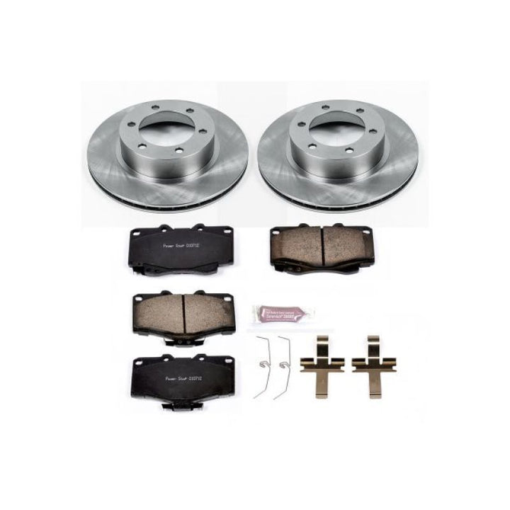 Power Stop 95-02 Toyota 4Runner Front Autospecialty Brake Kit - Bull Strap