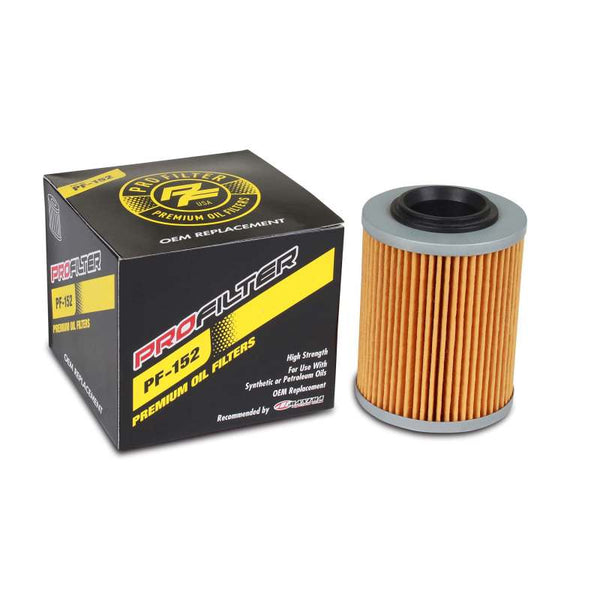 ProFilter Aprilia/Bombardier Cartridge Various Performance Oil Filter - Bull Strap