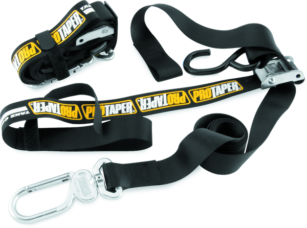 ProTaper 1-1/2in Tie Down Black - Bull Strap