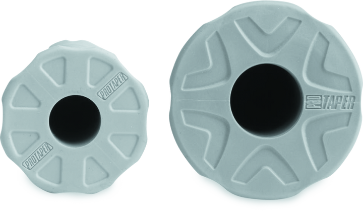 ProTaper 1/3 Micro Grips - Medium Light Gray - Bull Strap