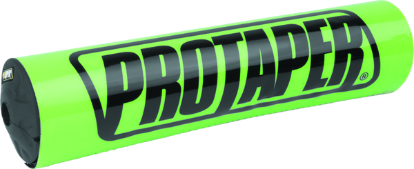 ProTaper 10in Round Bar Pad - Race Green - Bull Strap