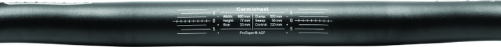 ProTaper ACF Carmichael Handlebar - Black - Bull Strap