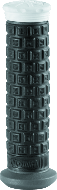 ProTaper ATV Pillow Top Lite Grips (Non-Flange) - Gray/Black/White - Bull Strap