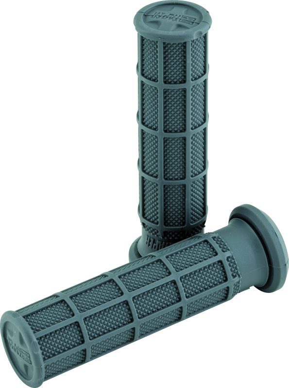 ProTaper Full Waffle ATV Grips Medium - Dark Gray - Bull Strap