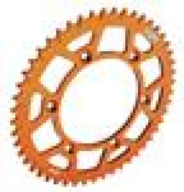 ProTaper KTM 50SX Rear Orange Sprocket - 38 Teeth - Bull Strap