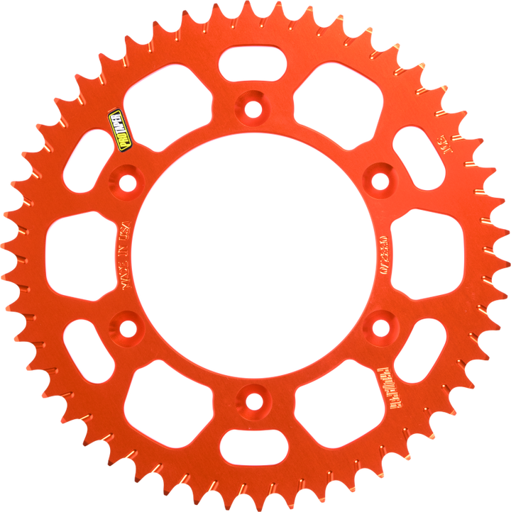 ProTaper KTM Rear Orange Sprocket - 48 Teeth - Bull Strap