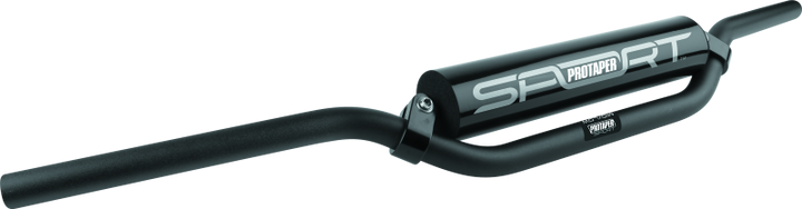 ProTaper Millville Aluminum Bar Mid-Low - Black - Bull Strap