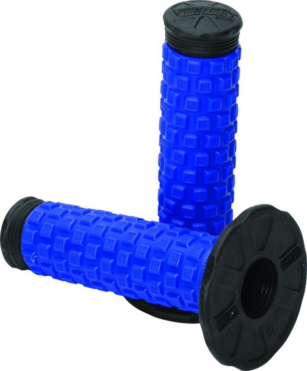 ProTaper Pillow Top Grips - Blue/Black - Bull Strap