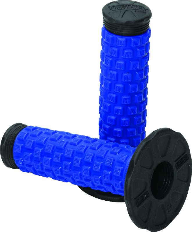 ProTaper Pillow Top Grips - Blue/Black - Bull Strap