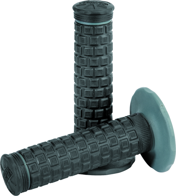 ProTaper Pillow Top Lite Grips - Gray/Black/Black - Bull Strap