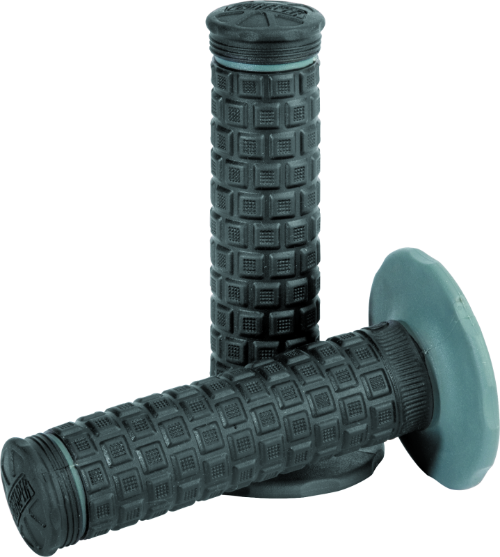 ProTaper Pillow Top Lite Grips - Gray/Black/Black - Bull Strap