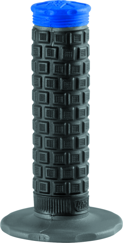 ProTaper Pillow Top Lite Grips - Gray/Black/Blue - Bull Strap