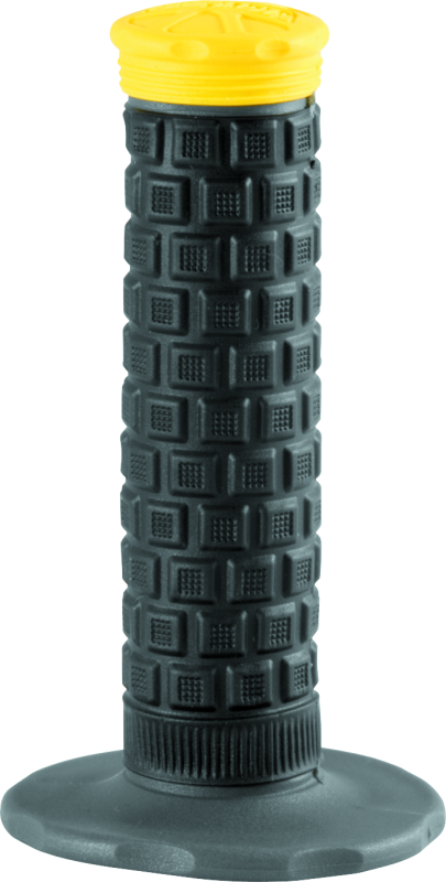 ProTaper Pillow Top Lite Grips - Gray/Black/Yel - Bull Strap