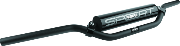 ProTaper Red Bud Aluminum Bar Mid - Black - Bull Strap