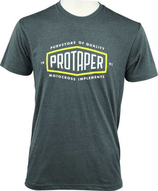 ProTaper Tee Large - Dark Grey - Bull Strap