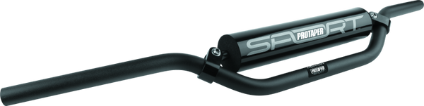 ProTaper Unadilla Aluminum Bar Mid High Black - Bull Strap