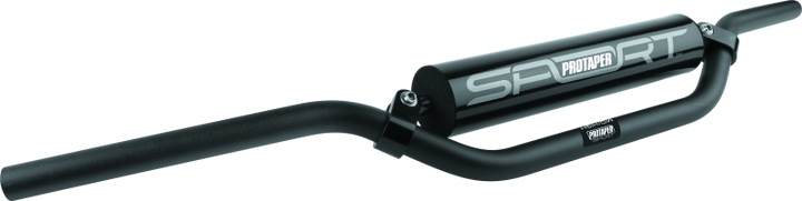 ProTaper Unadilla Aluminum Bar Mid High Black - Bull Strap