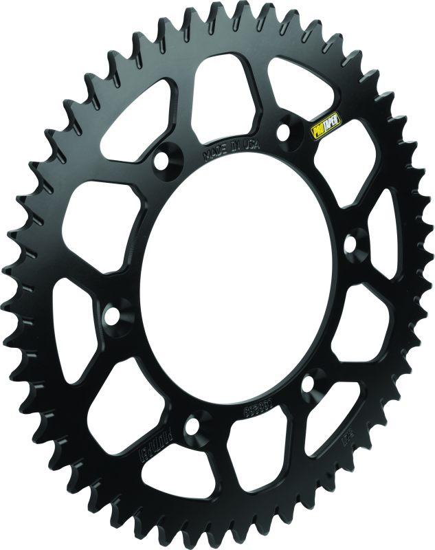 ProTaper Yamaha Rear Black Sprocket - 46 Teeth - Bull Strap