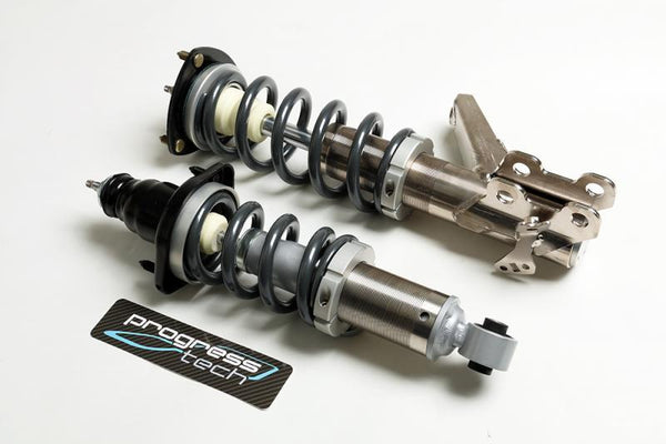 Progress Tech 02-06 Acura RSX Coil-Over 3 System (FR 350lb / RR 650lb) - Bull Strap