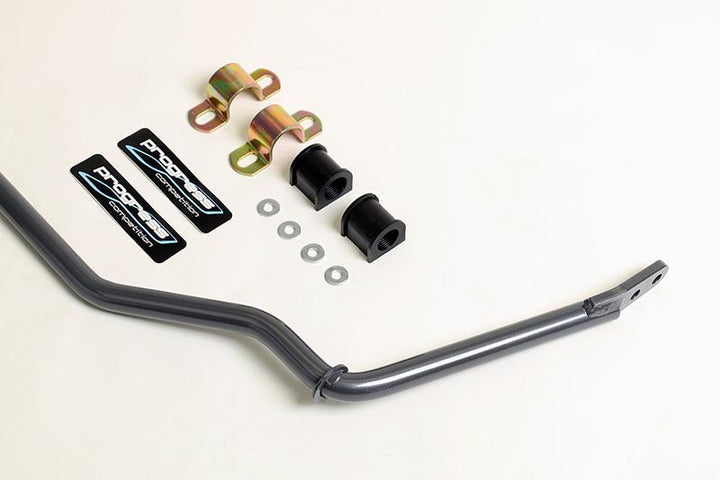 Progress Tech 03-07 Honda Accord Rear Sway Bar (22mm - Adjustable) - Bull Strap