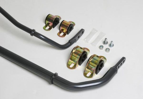 Progress Tech 06-14 Mazda MX-5 Front/Rear Sway Bar Kit (FR 28.5mm Tubular Adj / RR 17.5mm Solid Adj) - Bull Strap