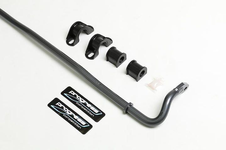 Progress Tech 2016+ Honda Civic Rear Sway Bar (21mm) Incl Reinforced Bushing Brkts - Bull Strap