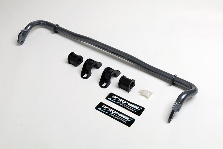 Progress Tech 2018+ Honda Accord/2016+ Civic Rear Sway Bar (22mm) Incl Reinforced Bushing Brkts - Bull Strap