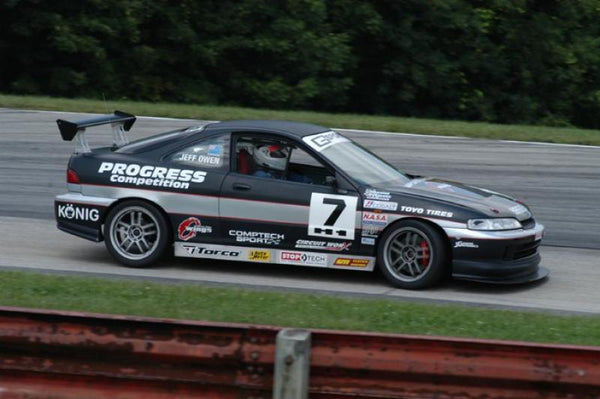 Progress Tech 94-01 Acura Integra/96-00 Civic/Si Coil-Over 2 System (FR 350lb/RR 250lb) Fac. Top Hat - Bull Strap