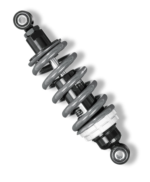 Progressive 14-20 Honda Grom MiniMoto Shock 9.5in Standard - Black - Bull Strap