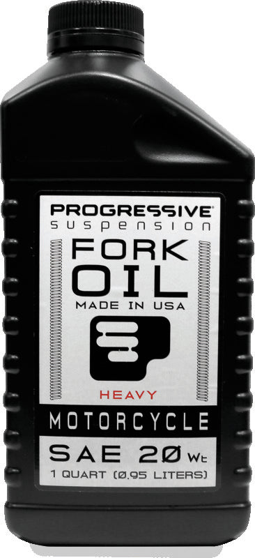 Progressive 20WT Fork Oil 1QT - Bull Strap