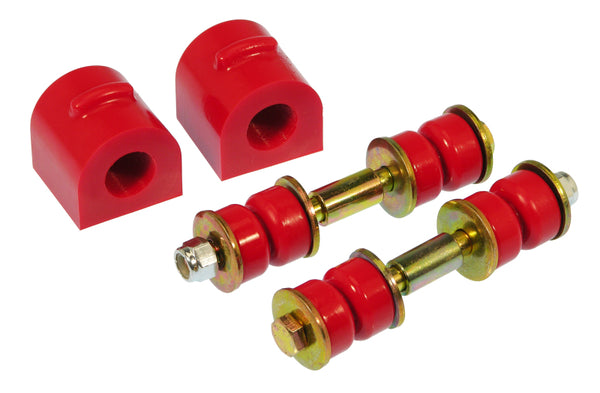 Prothane 00-04 Ford Focus Rear Sway Bar Bushings - 21mm - Red - Bull Strap