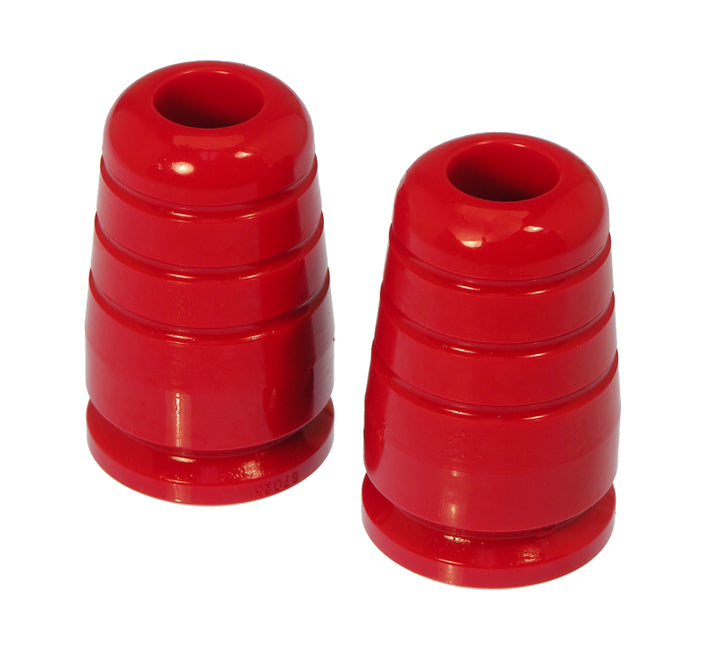 Prothane 01-03 Chrysler PT Cruiser Rear Bump Stop Kit - Red - Bull Strap