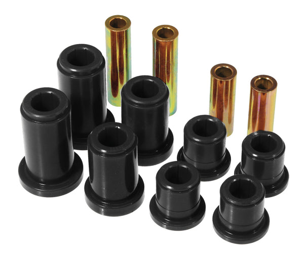Prothane 01-07 Chevy 1500HD Front Control Arm Bushings - Black - Bull Strap