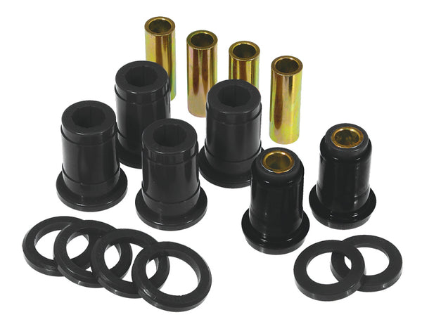 Prothane 59-64 GM Full Size Rear Upper Control Arm Bushings (for Single Upper) - Black - Bull Strap