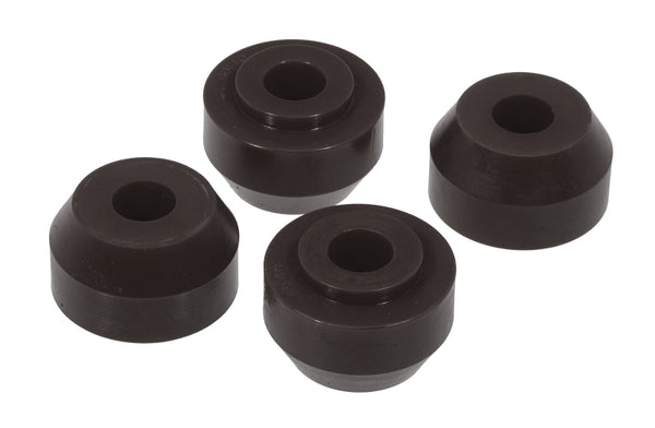 Prothane 64-66 Ford Mustang Strut Arm Bushings - Black - Bull Strap