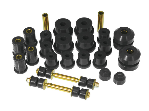 Prothane 67-73 Ford Mustang Total Kit - Black - Bull Strap