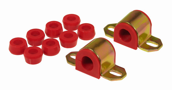 Prothane 76-86 Jeep CJ5/7 Front Sway Bar Bushings - 15/16in - Red - Bull Strap