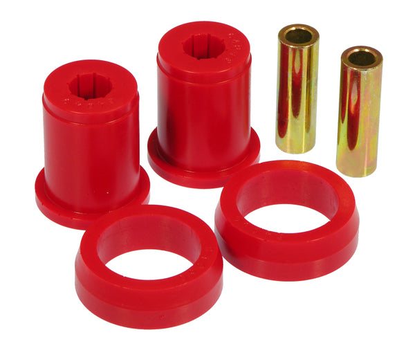 Prothane 79-04 Ford Mustang Axle Housing Bushings - Hard - Red - Bull Strap