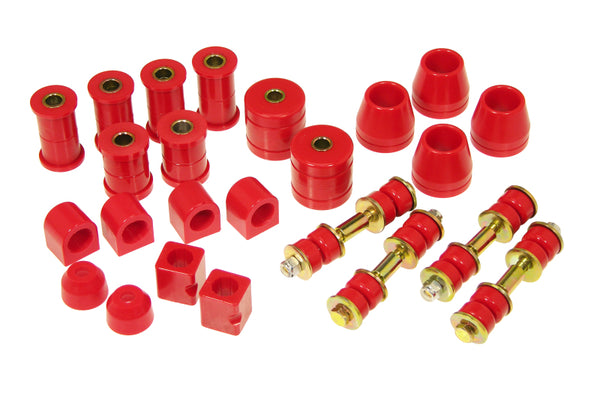 Prothane 79-83 Datsun 280ZX Total Kit - Red - Bull Strap