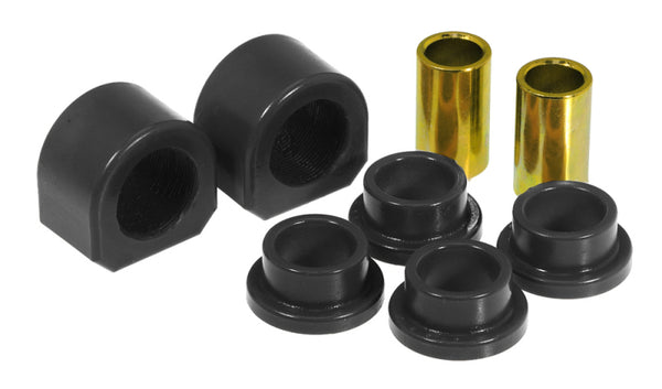 Prothane 81-87 GM 4wd Front Sway Bar Bushings - 1 1/4in - Black - Bull Strap