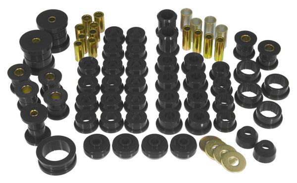 Prothane 84-96 Chevy Corvette Total Kit - Black - Bull Strap