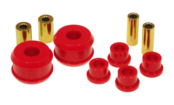 Prothane 85-06 VW Golf / Jetta / NB Front Control Arm Bushings - Red - Bull Strap